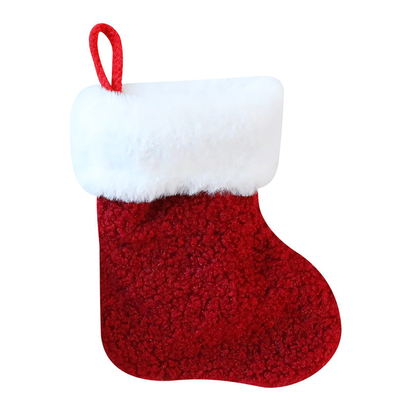 Santa Yuan New Christmas Clothing Socks Santa Hat Ornament Christmas Tree Decoration Window Hanging Decorations Hanging Accessories