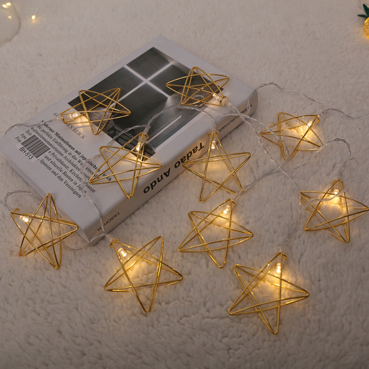 Christmas Decoration Festival Scene Tree Ornament Decorative Illuminated Ingots Hanging Accessories