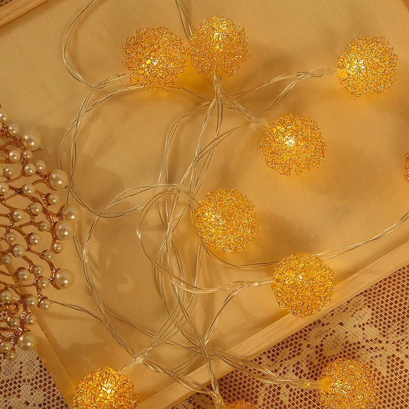Christmas Decoration Festival Scene Tree Ornament Decorative Illuminated Ingots Hanging Accessories
