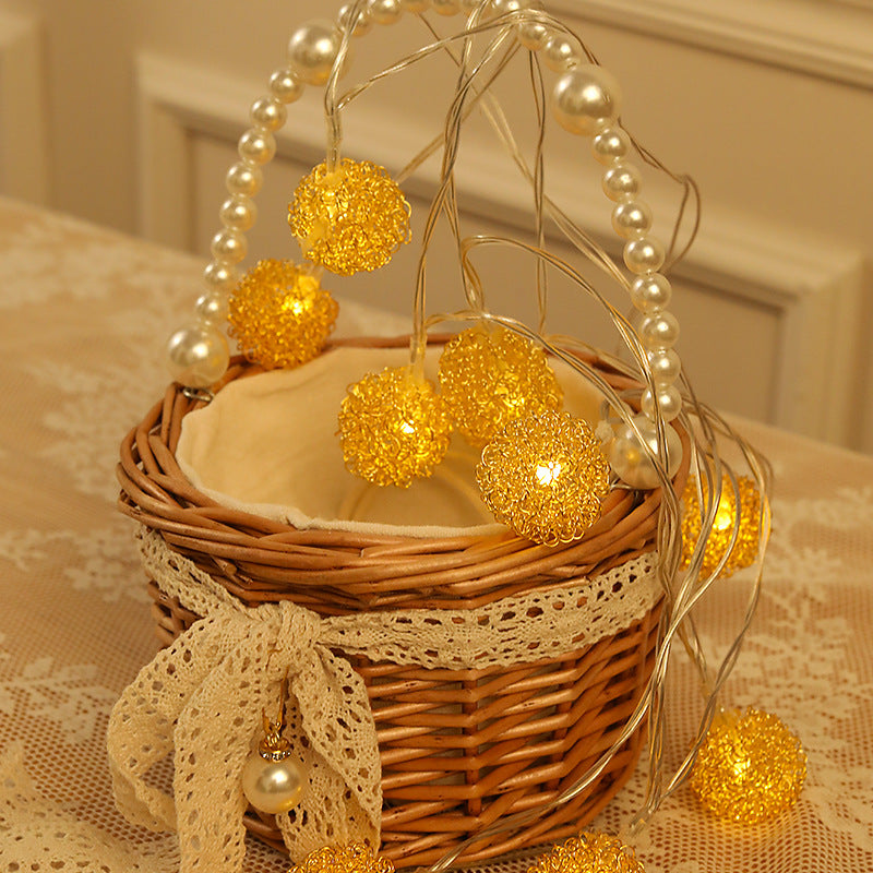 Christmas Decoration Festival Scene Tree Ornament Decorative Illuminated Ingots Hanging Accessories