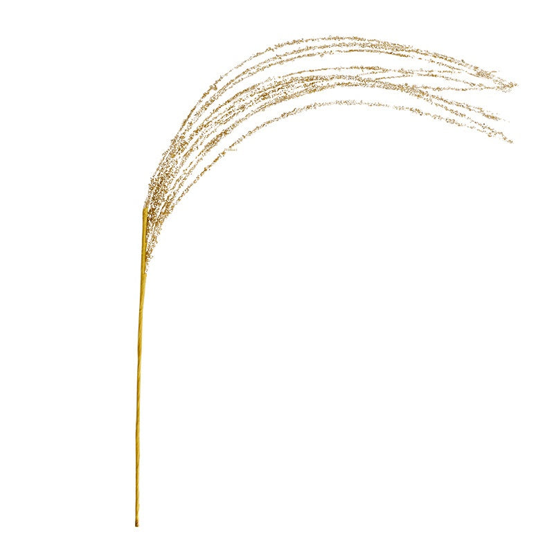American Christmas Decoration Gold Red Christmas Tree Decoration Handmade DIY Accessories Sparkle Glitter Tinsel Branch Insert